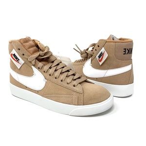 womens beige nike blazers
